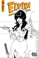 Variant Cover for Elvira: Mistress of the Dark #10