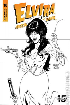 Variant Cover for Elvira: Mistress of the Dark #10