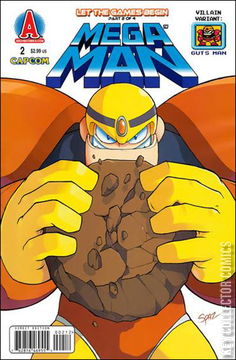 Variant Cover for Mega Man #2