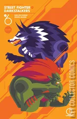 Variant Cover for Street Fighter vs. Darkstalkers #6