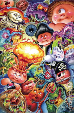 Variant Cover for Madballs vs. Garbage Pail Kids #4