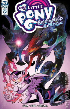 Variant Cover for My Little Pony: Friendship Is Magic #75