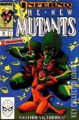 Cover for New Mutants #72