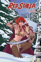 Variant Cover for Red Sonja #25