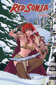 Variant Cover for Red Sonja #25