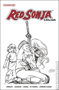 Variant Cover for Red Sonja #3