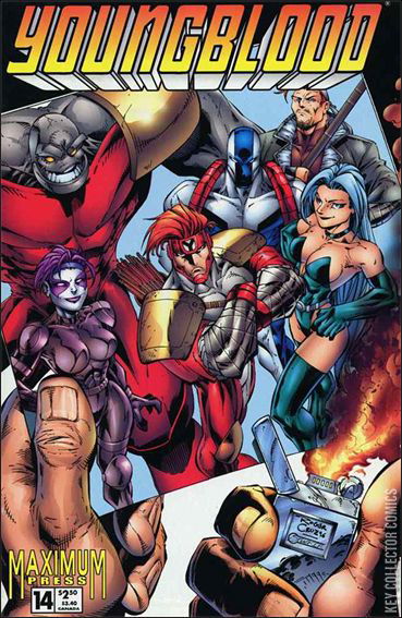 Cover art for Youngblood #14