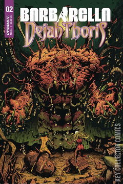 Variant Cover for Barbarella / Dejah Thoris #2