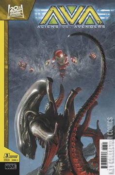 Variant Cover for Aliens vs. Avengers #3