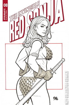 Variant Cover for Invincible Red Sonja #8