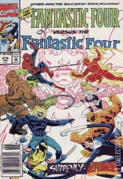 Variant Cover for Fantastic Four #374