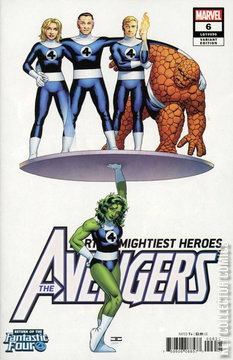 Variant Cover for Avengers #6