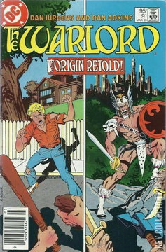 Variant Cover for Warlord, The #91