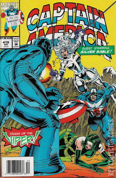 Variant Cover for Captain America #419