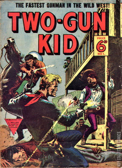 Two-Gun Kid #1 UK Edition Published January 1954 | Key