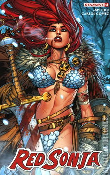 Variant Cover for Red Sonja #4