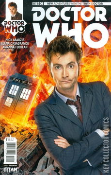 Variant Cover for Doctor Who: The Tenth Doctor #11