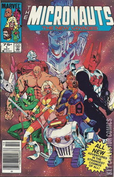 Variant Cover for Micronauts: The New Voyages #1