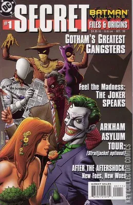 Batman Villains: Secret Files and Origins