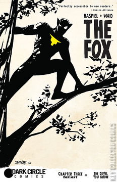 Variant Cover for The Fox #3