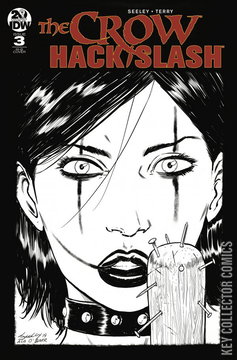 Variant Cover for The Crow: Hack / Slash #3