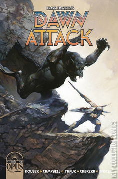 Variant Cover for Frank Frazetta's Dawn Attack #4