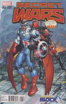 Variant Cover for Secret Wars #1