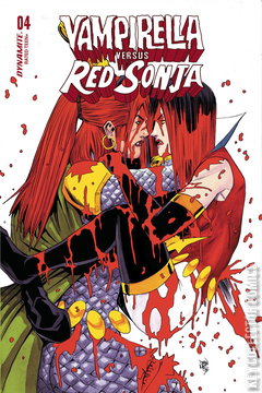 Variant Cover for Vampirella vs. Red Sonja #4
