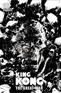 Variant Cover for Kong: Great War #6