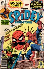 Variant Cover for Spidey Super Stories #49