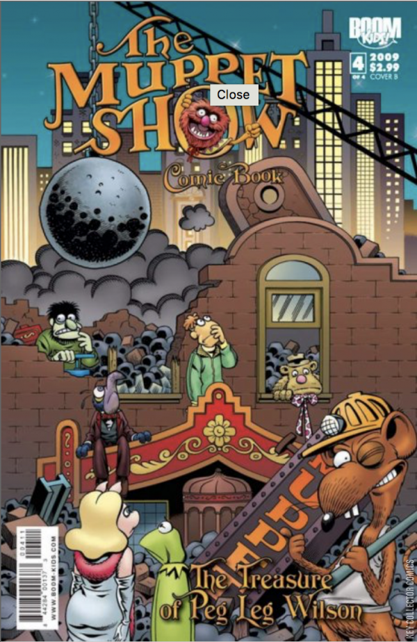 The Muppet Show: The Treasure of Peg Leg Wilson #4 Variant