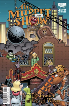 Variant Cover for The Muppet Show: The Treasure of Peg Leg Wilson #4