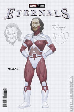 Variant Cover for Eternals #6