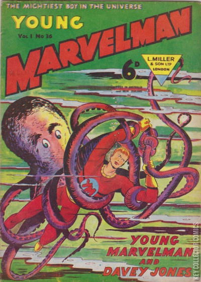 Cover art for Young Marvelman #36 