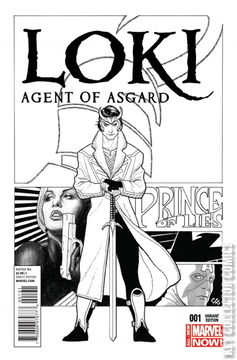 Variant Cover for Loki: Agent of Asgard #1