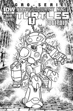 Variant Cover for Teenage Mutant Ninja Turtles Micro-Series #8
