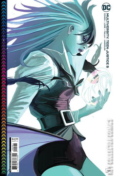 Variant Cover for Multiversity: Teen Justice #5