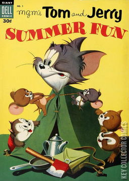 Variant Cover for MGMs Tom & Jerry's Summer Fun #1