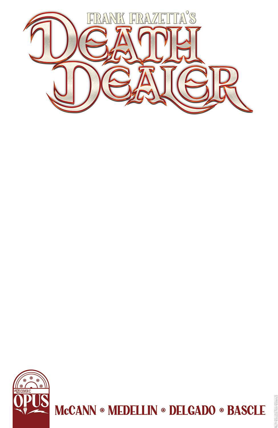 Variant Cover for Frank Frazetta's Death Dealer #12