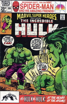 Variant Cover for Marvel Super-Heroes #104