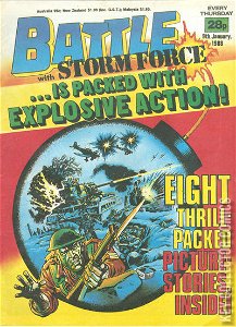 Battle Storm Force #9 January 1988 662