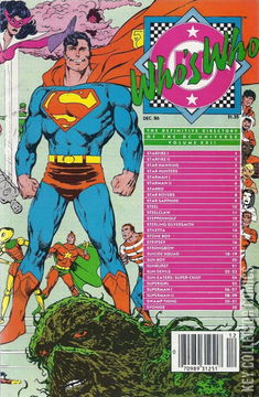 Variant Cover for Who's Who: The Definitive Directory of the DC Universe #22