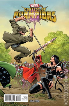 Variant Cover for Contest of Champions #4