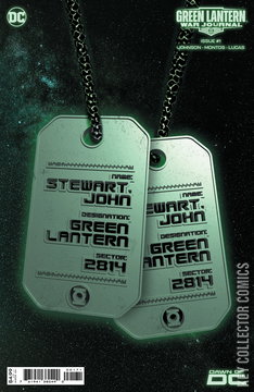 Variant Cover for Green Lantern: War Journal #1