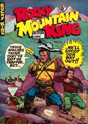 Rocky Mountain King Western Comic