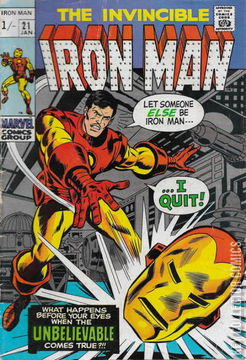 Variant Cover for Iron Man #21