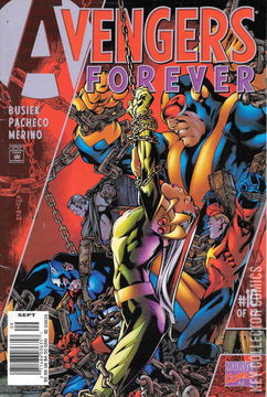 Variant Cover for Avengers Forever #10