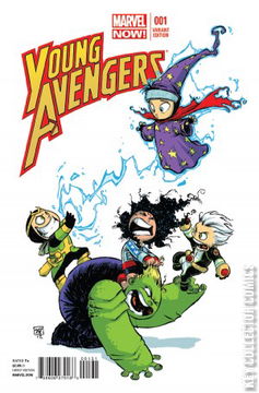 Variant Cover for Young Avengers #1