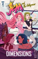 Cover for Jem & The Holograms: Dimensions #2