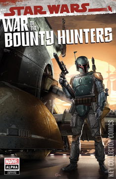 Variant Cover for Star Wars: War of the Bounty Hunters Alpha #1